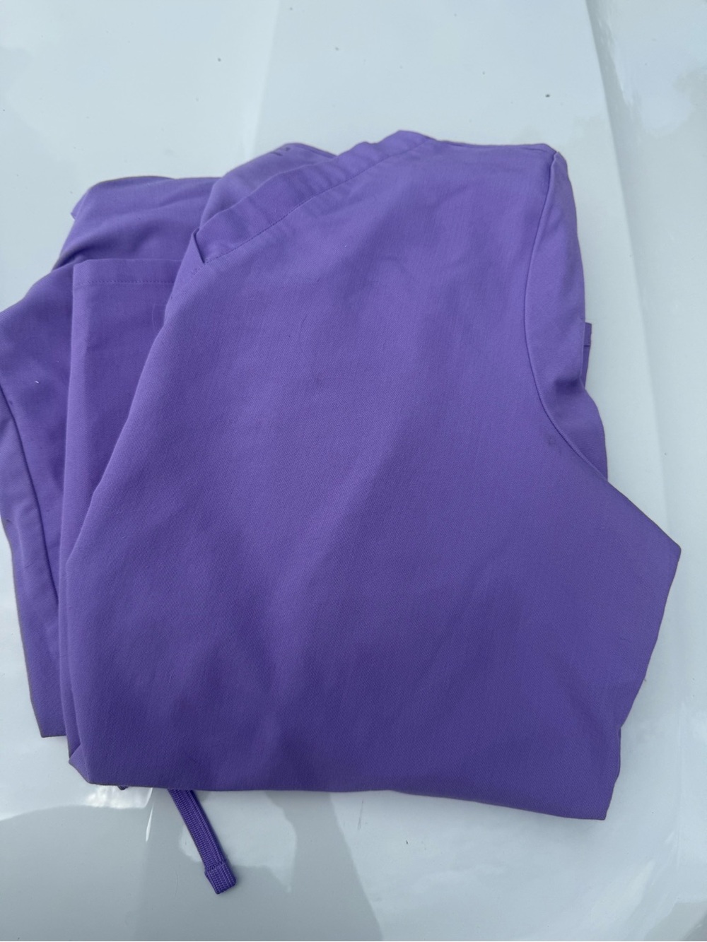Mandala “lavender” scrub set